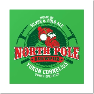 Yukon Cornelius North Pole Brewpub Posters and Art